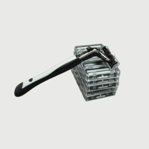 Deluxe Shaving Razor Set (Reusable handle)